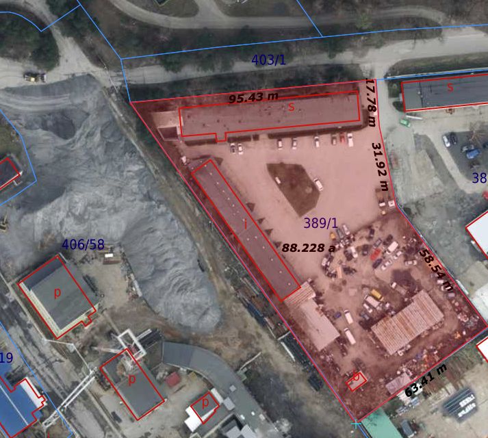 Działka przemysłowa Polkowice