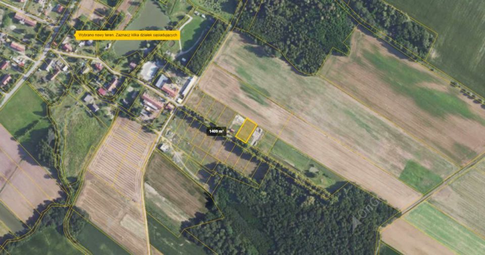 Działka budowlana Kopaszyn