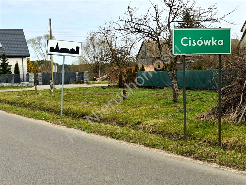 Działka budowlana Cisówka