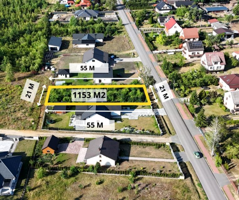 Działka budowlana Brzóza