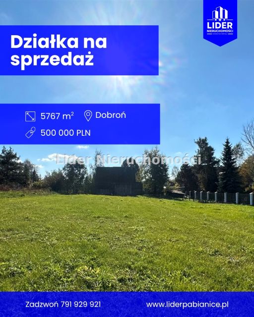 Działka budowlana Dobroń