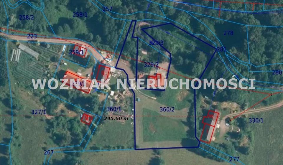 Działka siedliskowa Rybnica Leśna