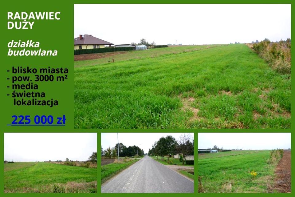 Działka budowlana Radawiec Duży