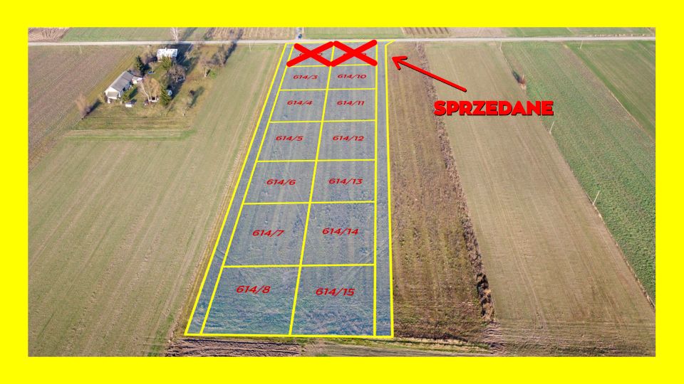 Działka budowlana Bzów