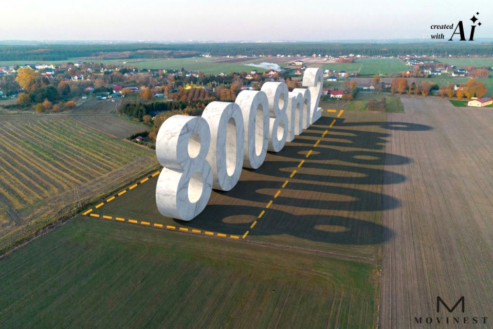 Działka usługowa Charzyno