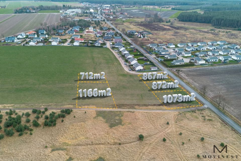 Działka budowlana Luciny