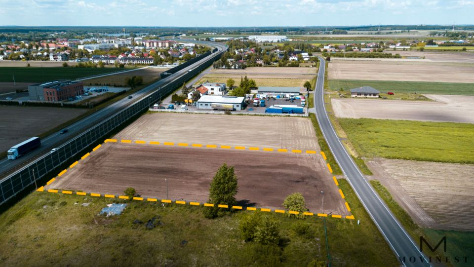 Działka usługowa Dziećmierowo