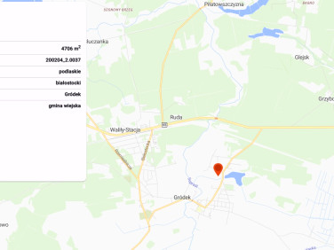 Działka rolna Zarzeczany