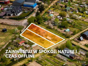 Działka rekreacyjna Człuchów