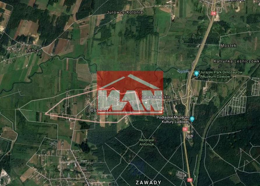 Działka budowlana Osowicze