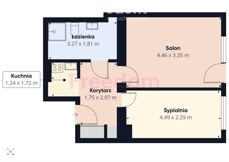 Mieszkanie, ul. Podłęska – pohled 5