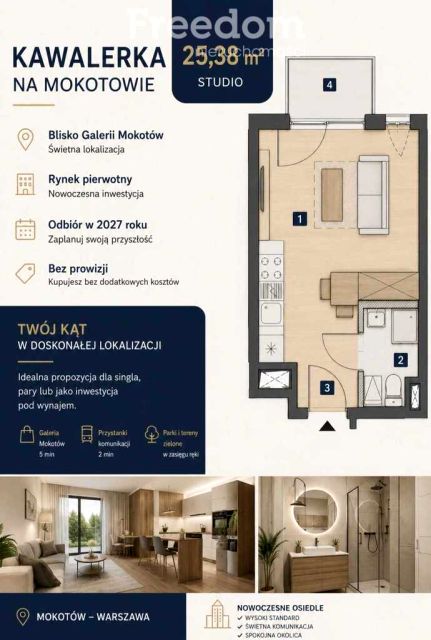 Mieszkanie apartamentowiec Warszawa