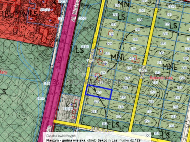 Działka budowlana Sękocin-Las