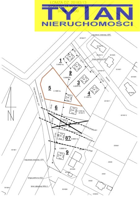 Działka budowlana Łomża