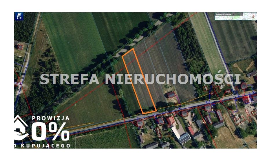 Działka budowlano-rolna Glina