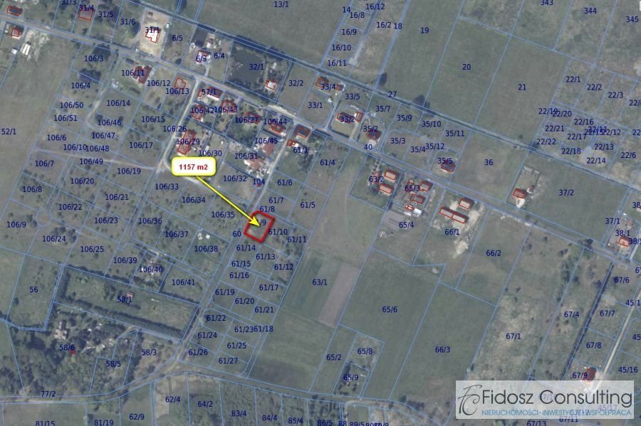 Działka budowlana Łaniewo