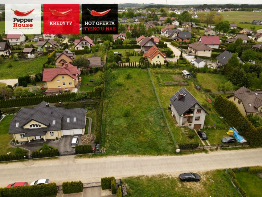 Działka budowlana Gowino