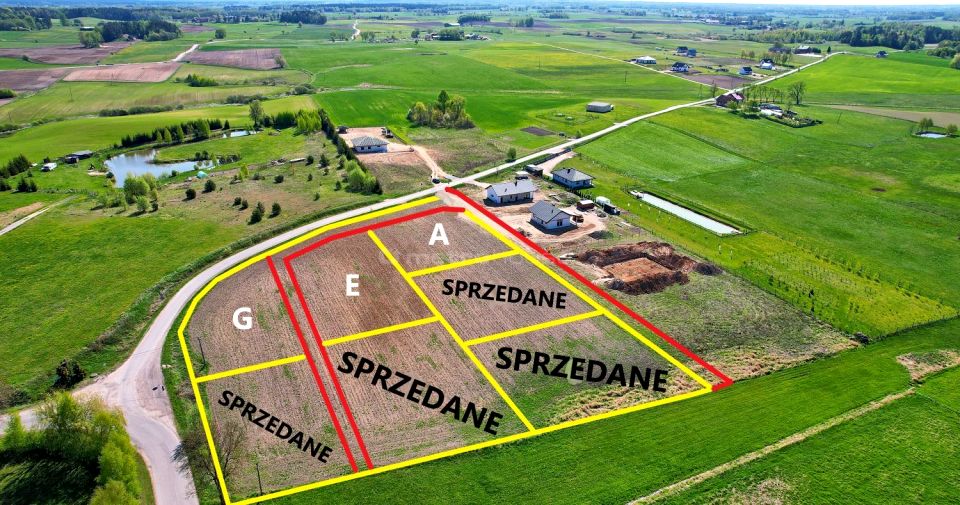 Działka budowlana Krupin