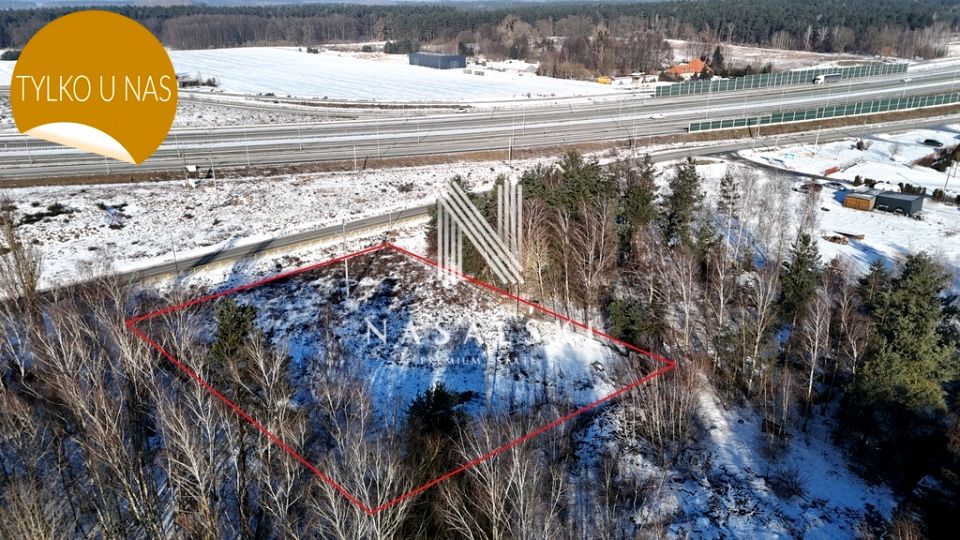 Działka usługowa Niwy