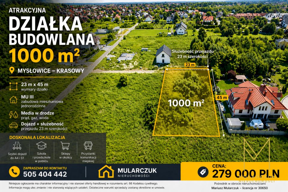 Działka budowlana Mysłowice