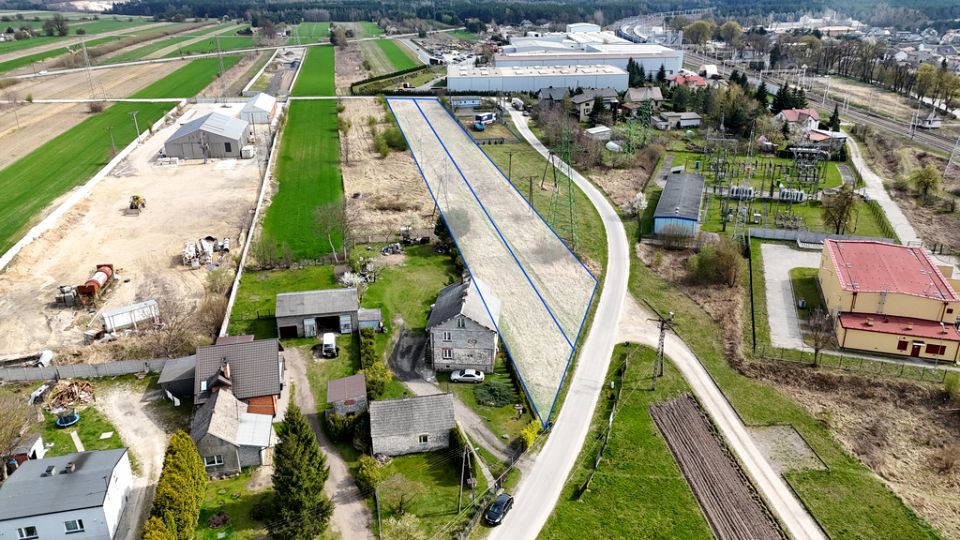 Działka przemysłowa Trębaczew