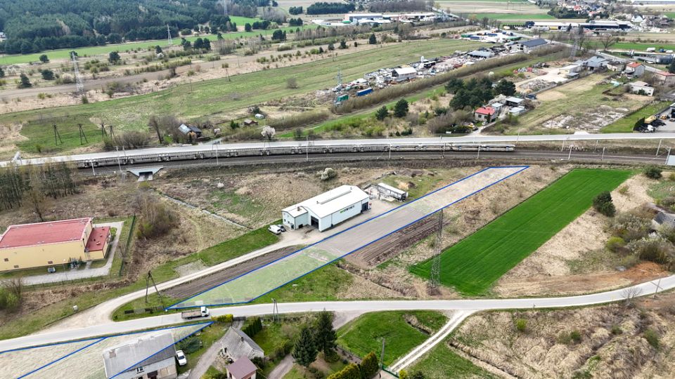 Działka przemysłowa Trębaczew