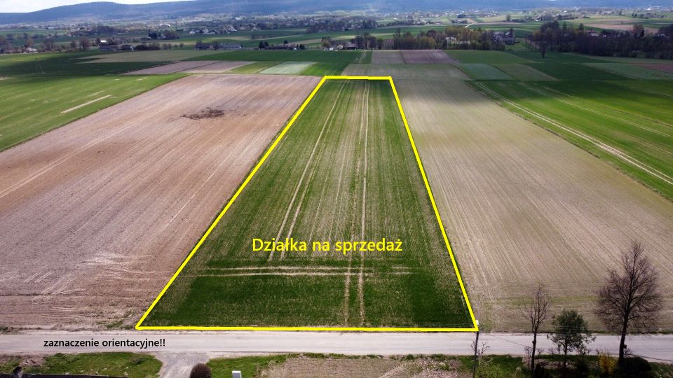 Działka budowlano-rolna Grzegorzowice