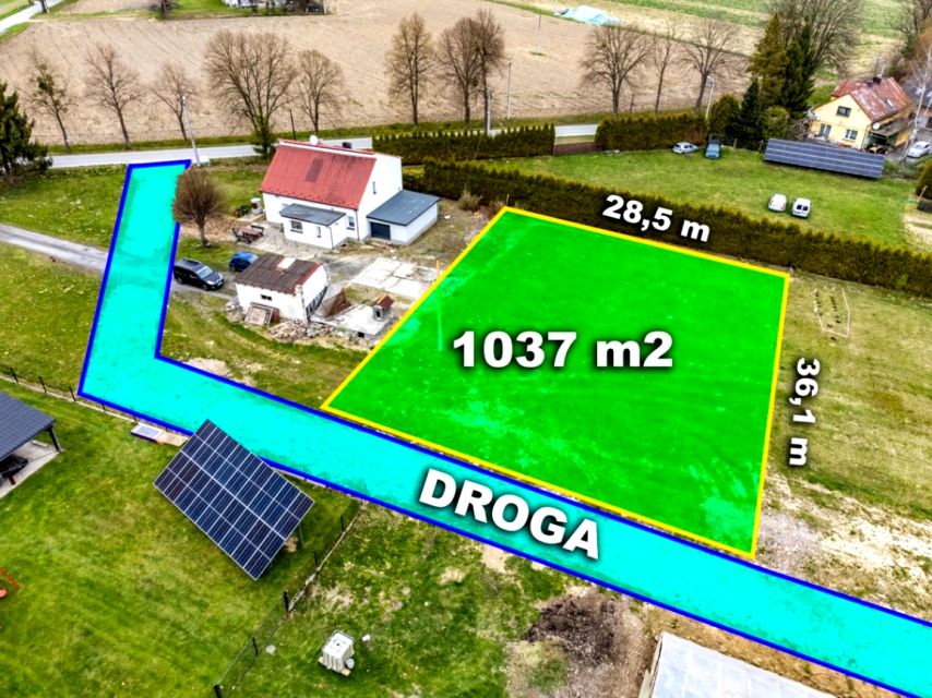Działka budowlana Jarząbkowice