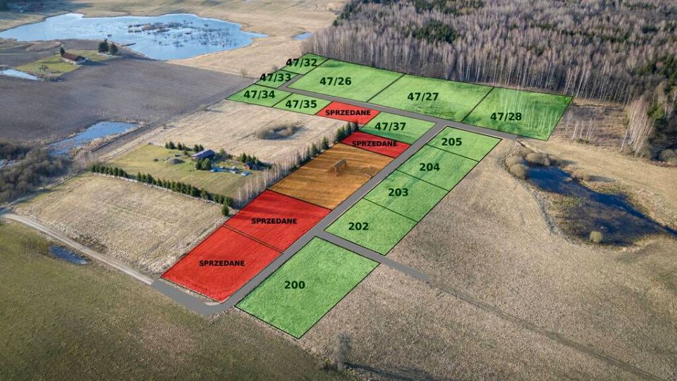 Działka budowlano-rolna Blanki