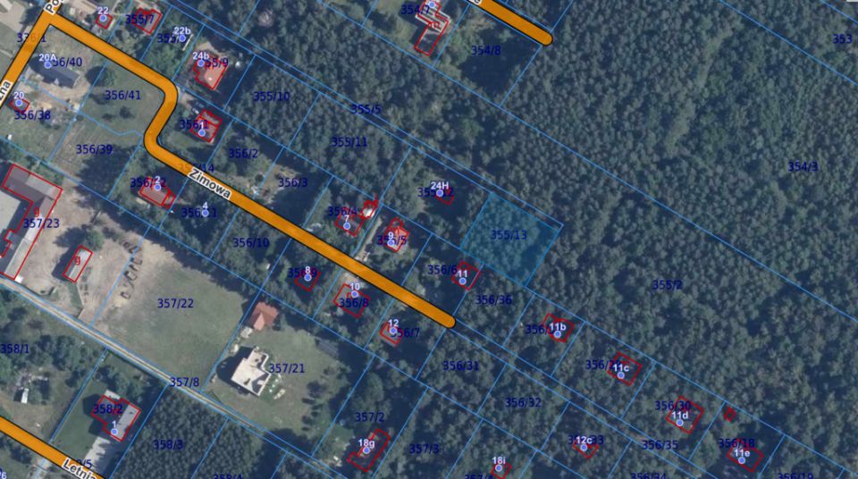 Działka budowlana Rosanów