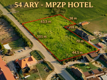 Działka inwestycyjna Rusinowo