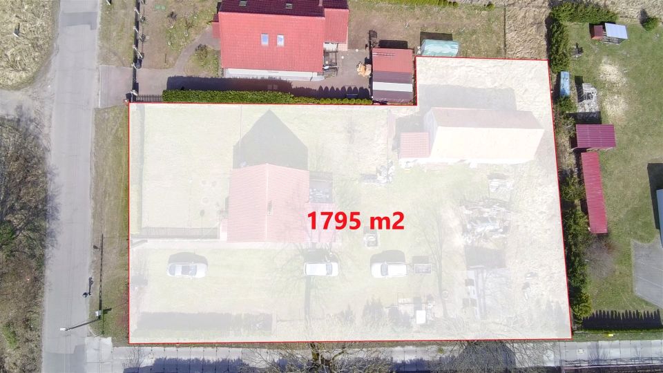 Działka budowlana Białuń