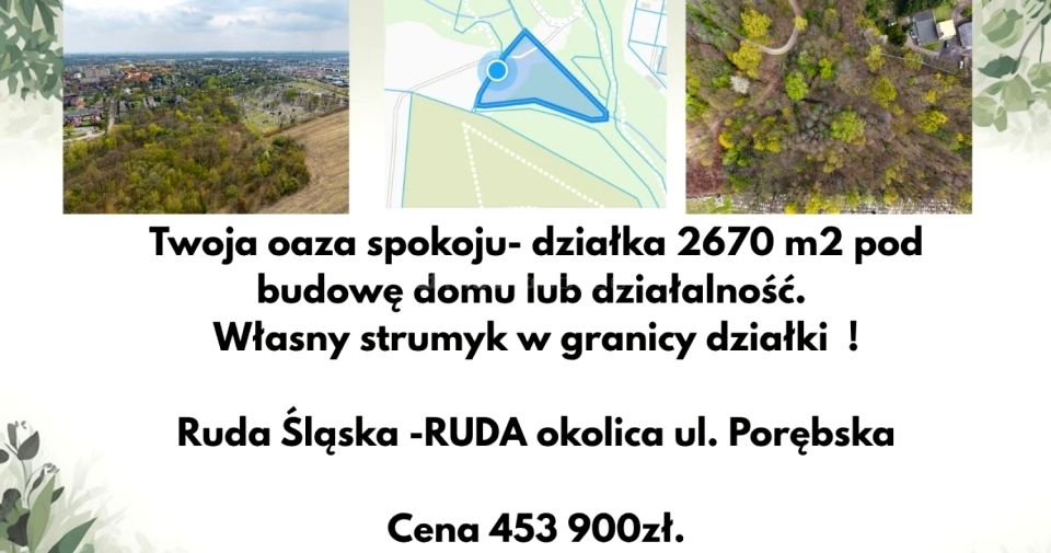 Działka budowlana Ruda Śląska