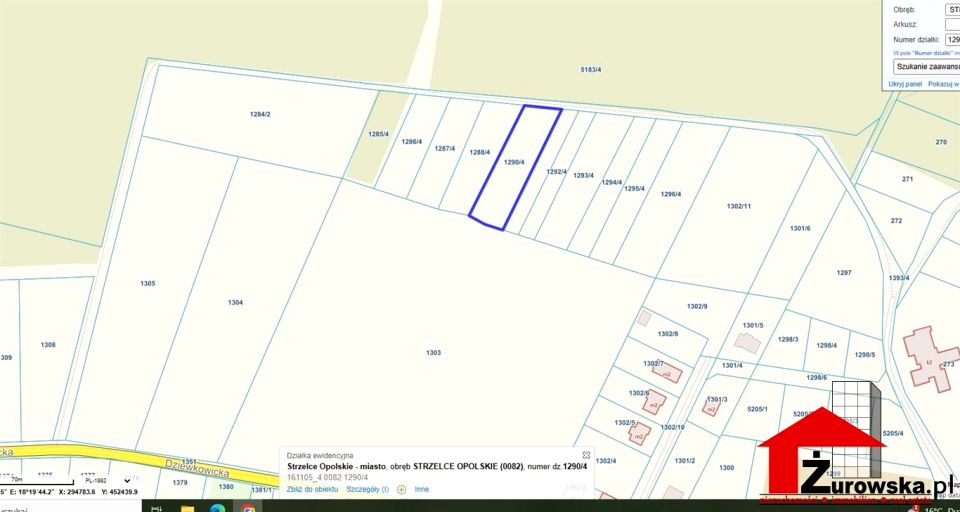 Pusta działka Strzelce Opolskie