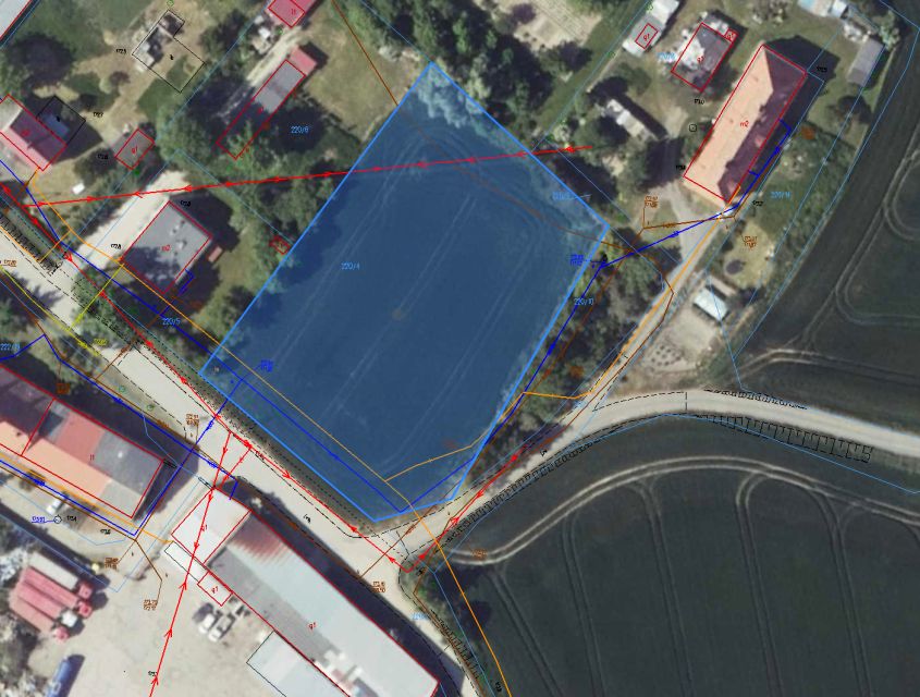 Działka budowlana Małuszów