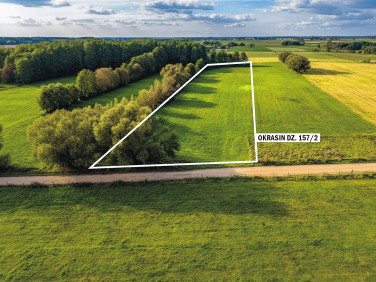 Pusta działka Okrasin