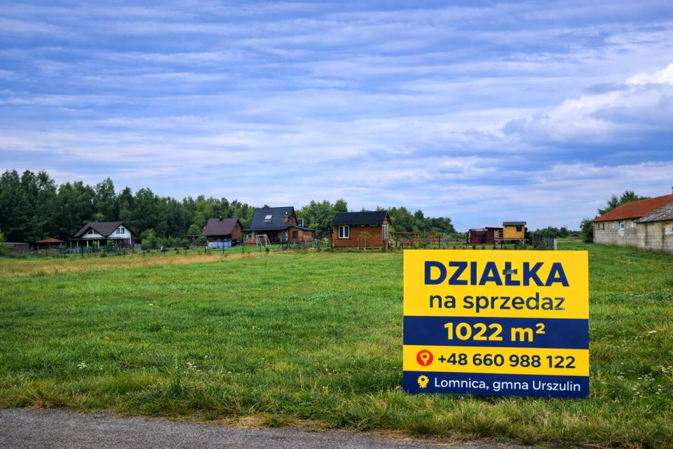 Działka budowlana Łomnica