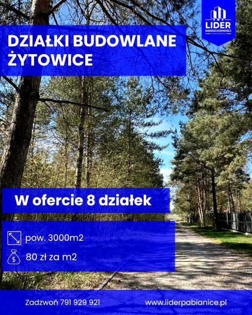 Działka budowlana Żytowice