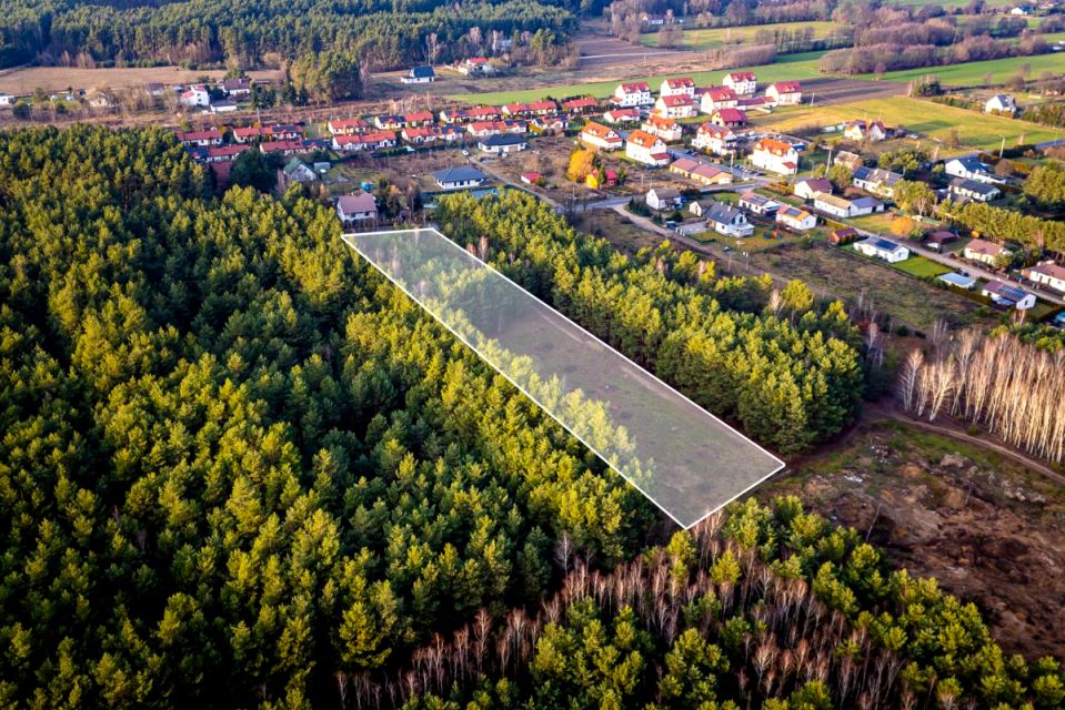 Działka nad jeziorem