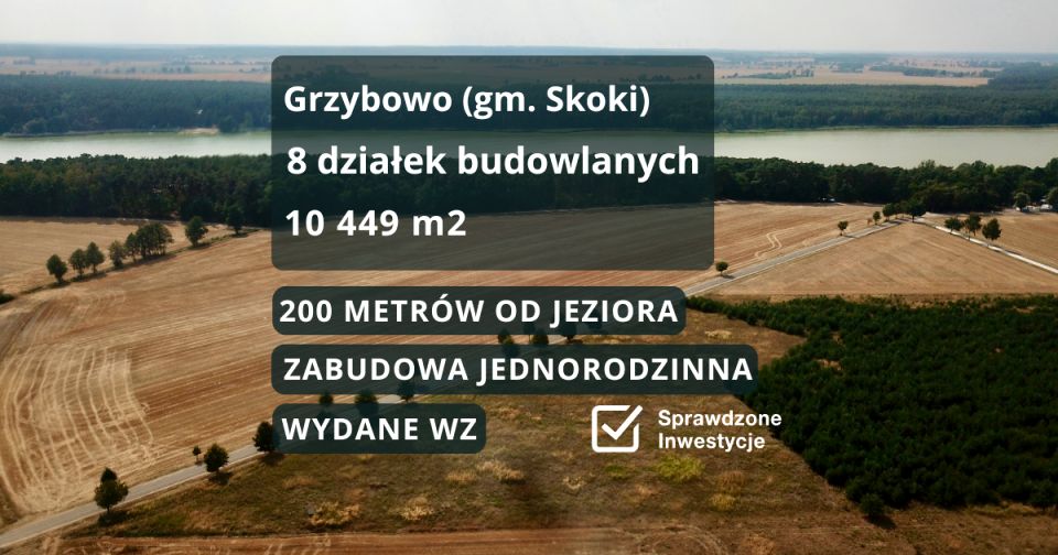 Działka budowlana Skoki