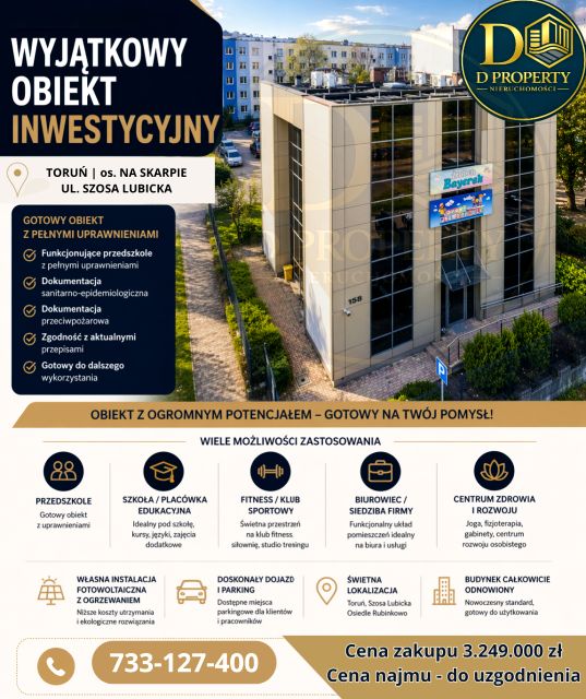 Budynek użytkowy Toruń