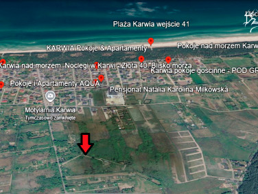 Działka inwestycyjna Karwia