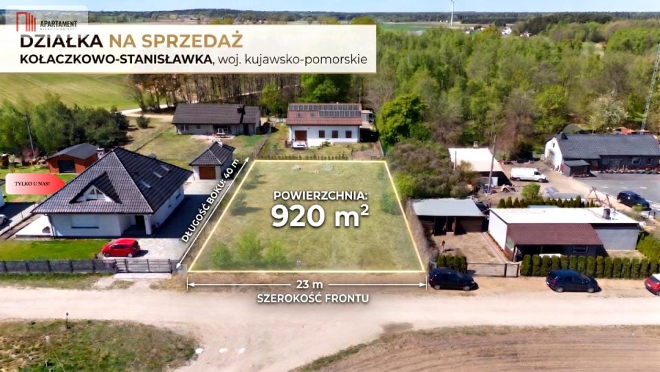 Działka budowlana Kołaczkowo