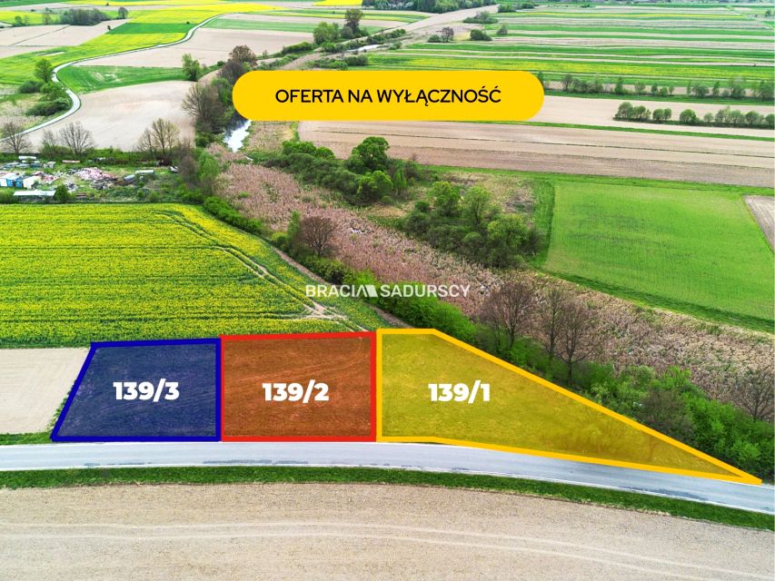 Działka budowlana Kłokoczyn sprzedam