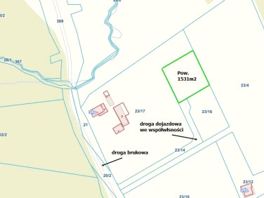 Działka budowlana Kłódka