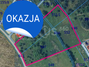 Działka budowlana Zawonia