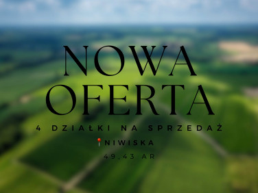 Działka budowlana Niwiska
