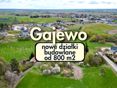 Działka budowlana Gajewo