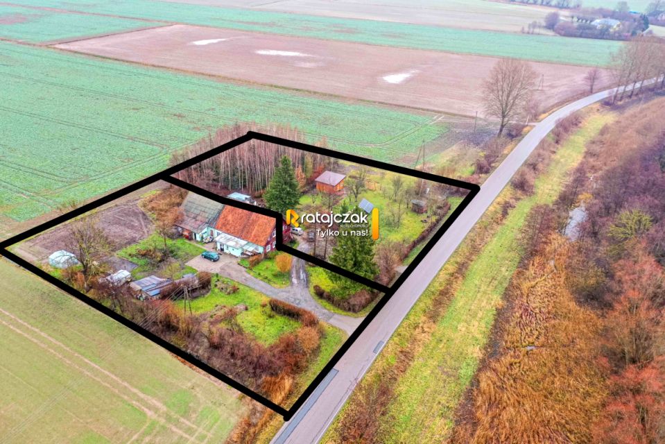 Działka usługowa Łaszka