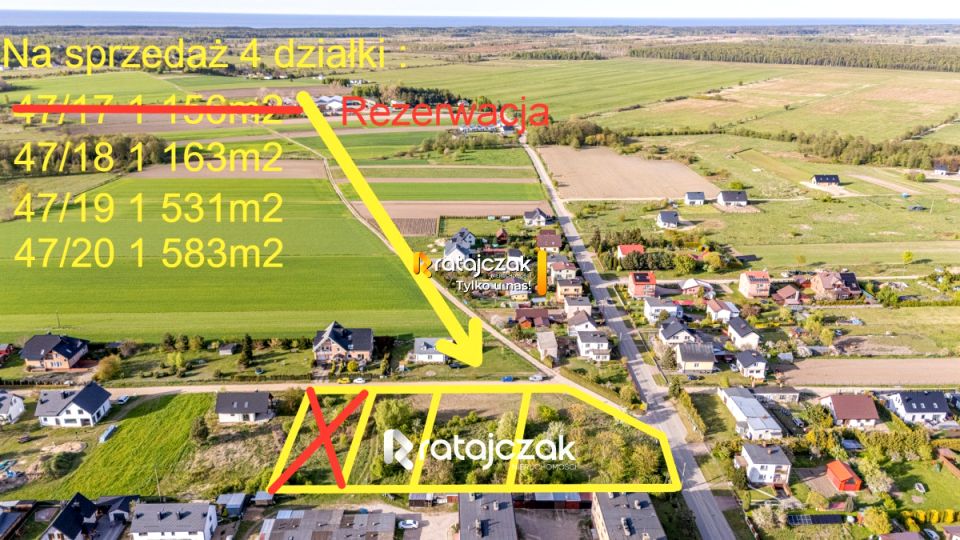 Działka budowlana Wierzchucino sprzedam